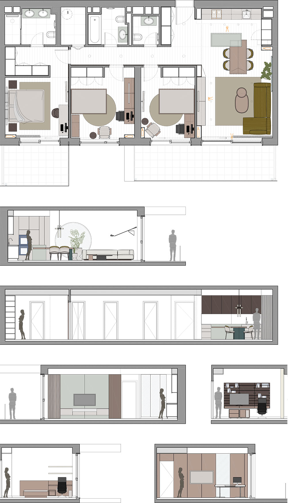 APARTMENT OZ Studio Fluid